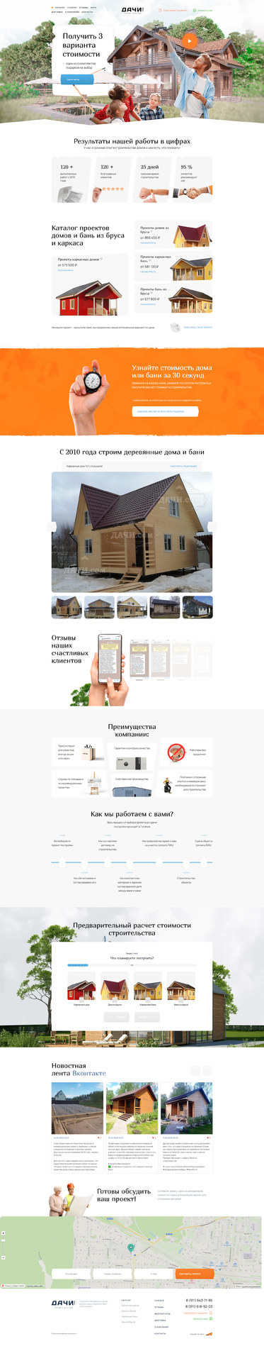 Разработка сайта «Дачи.com»